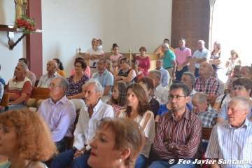 Misa y procesión religiosa en Cazadores  (Foto Francisco Javier Santana)